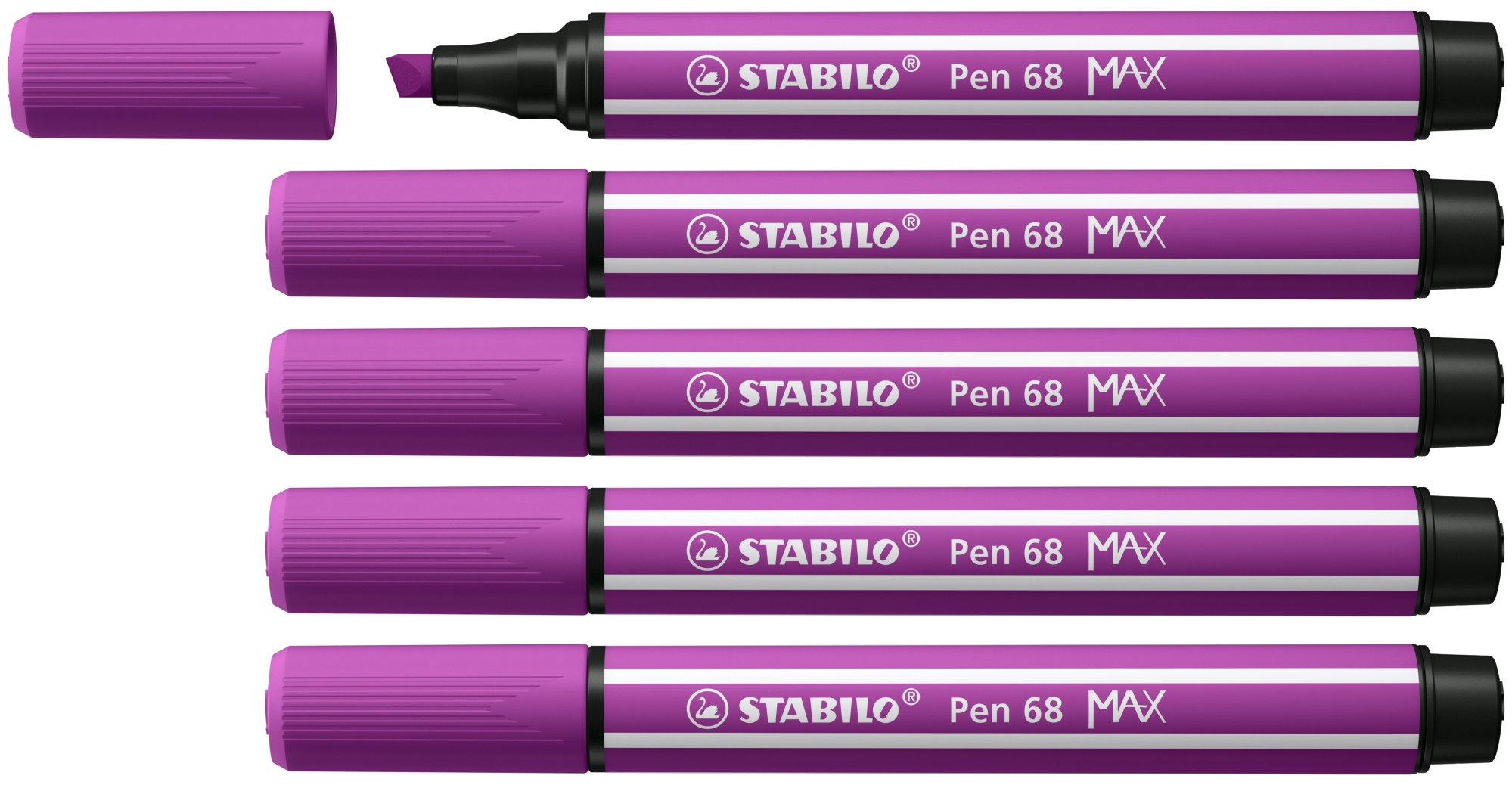 Pen 68 MAX rotulador Lila 5 pieza(s)