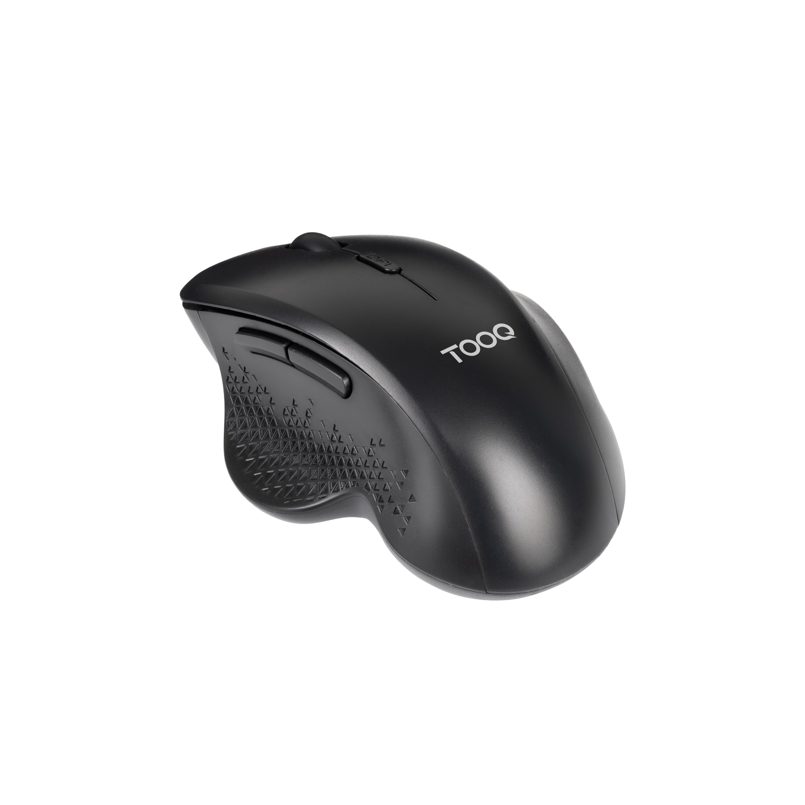 Ratón Inalámbrico Ergonómico 1600 DPI, 6 botones, Negro