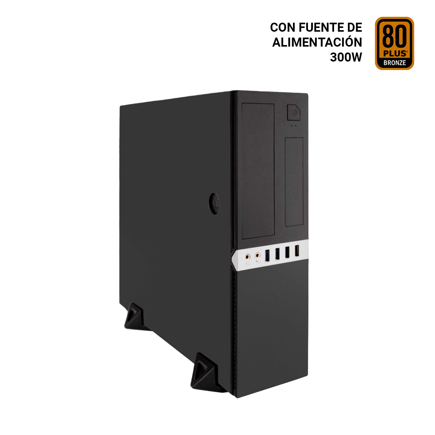 CAJA MATX SLIM T450S USB3.2 GEN1 FTE.300TBZ 300W 80+BRONZE