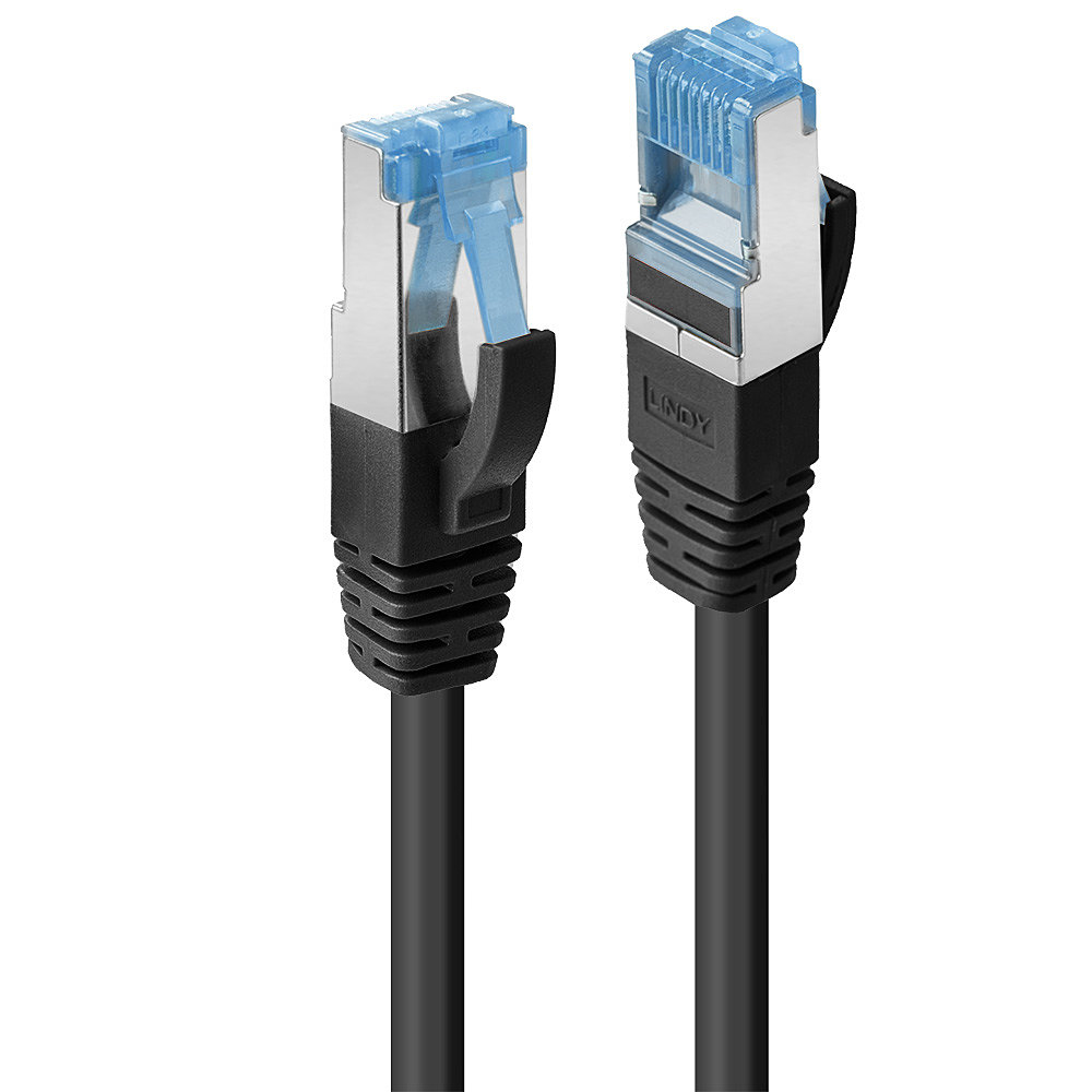47418 cable de red Negro 10 m Cat6a S/FTP (S-STP)