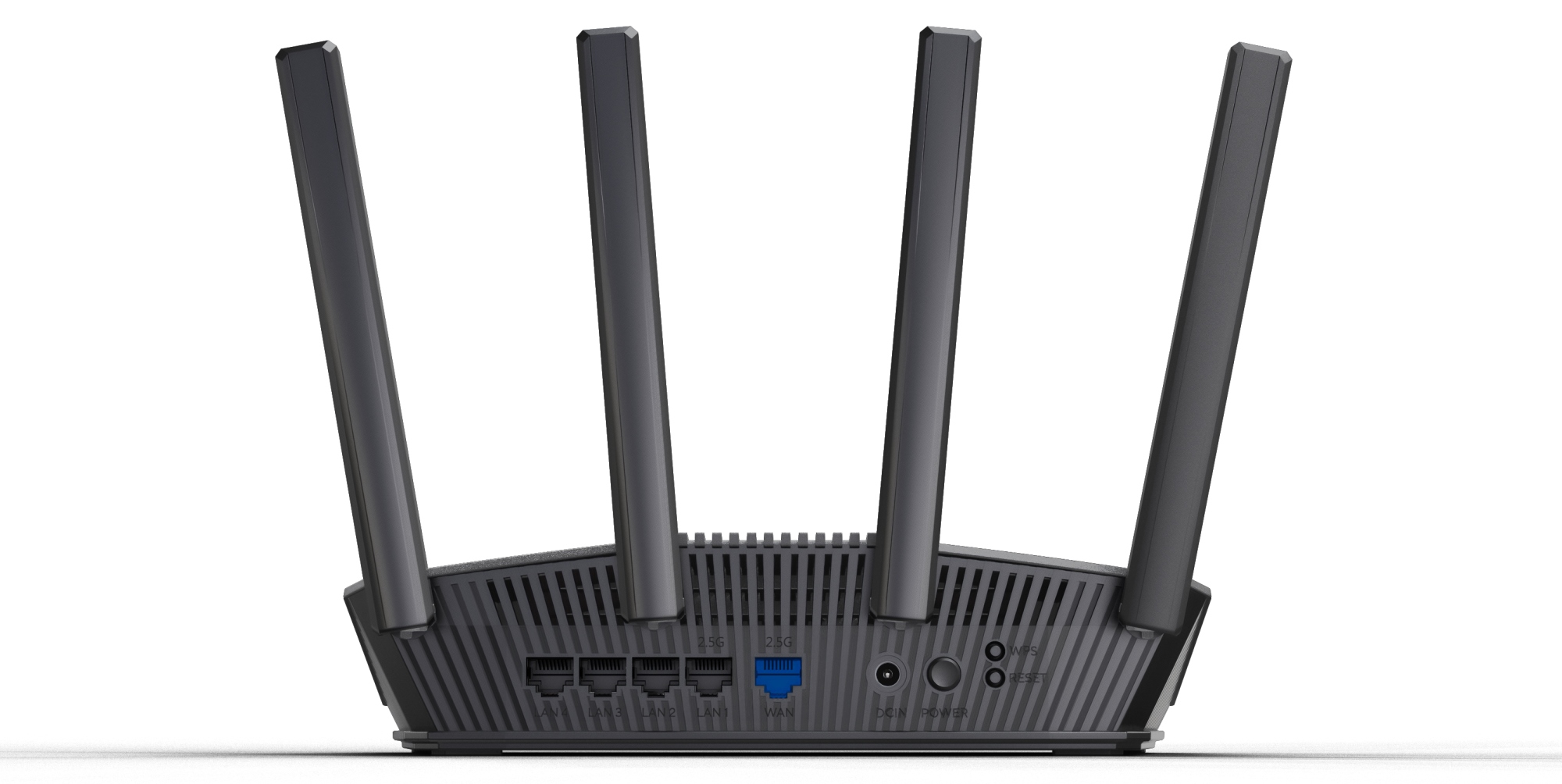 RT-BE59 BE5000 router inalámbrico 2.5 Gigabit Ethernet Doble banda (2,4 GHz / 5 GHz) Negro