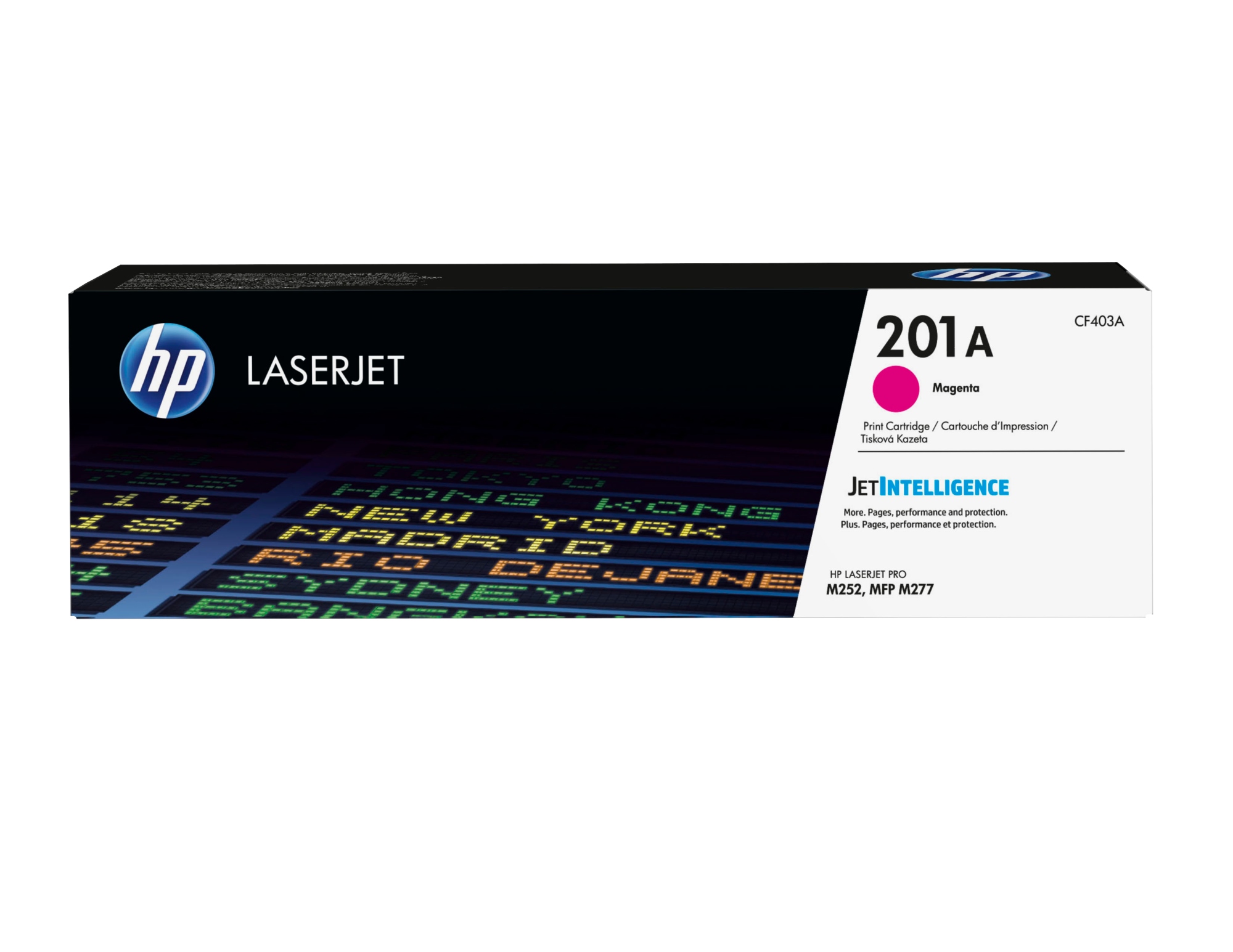 Cartucho de tóner original LaserJet 201A magenta