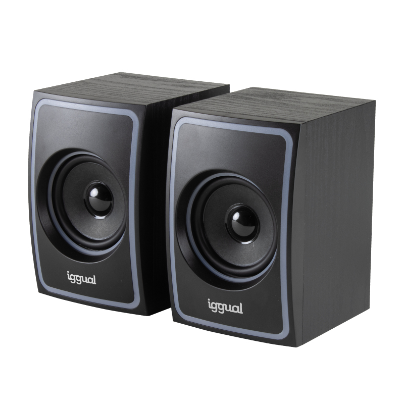Altavoces 2.0 10W mini-jack + USB Bluetooth