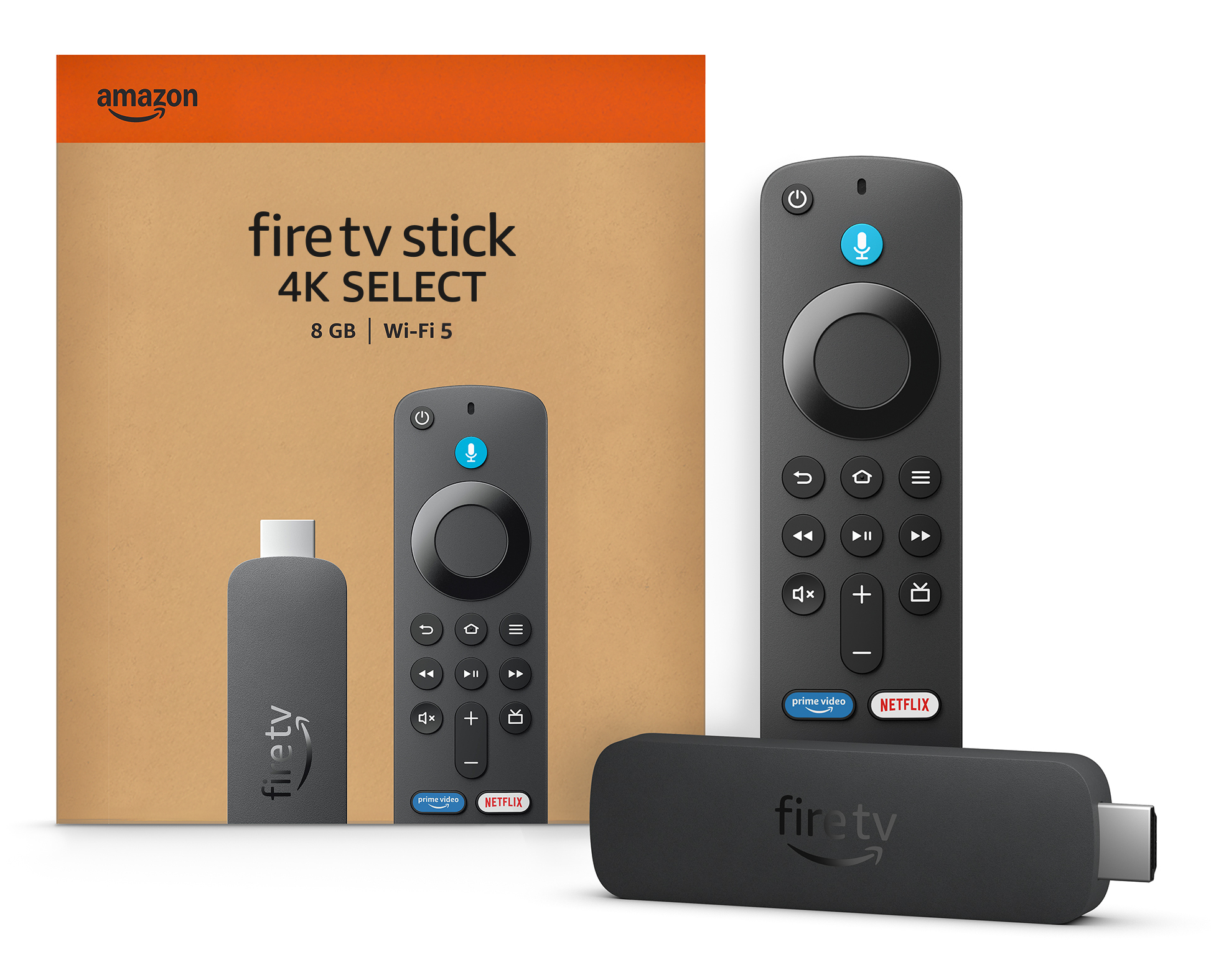 Fire TV Stick 4K Select 4K Ultra HD Fire OS Negro
