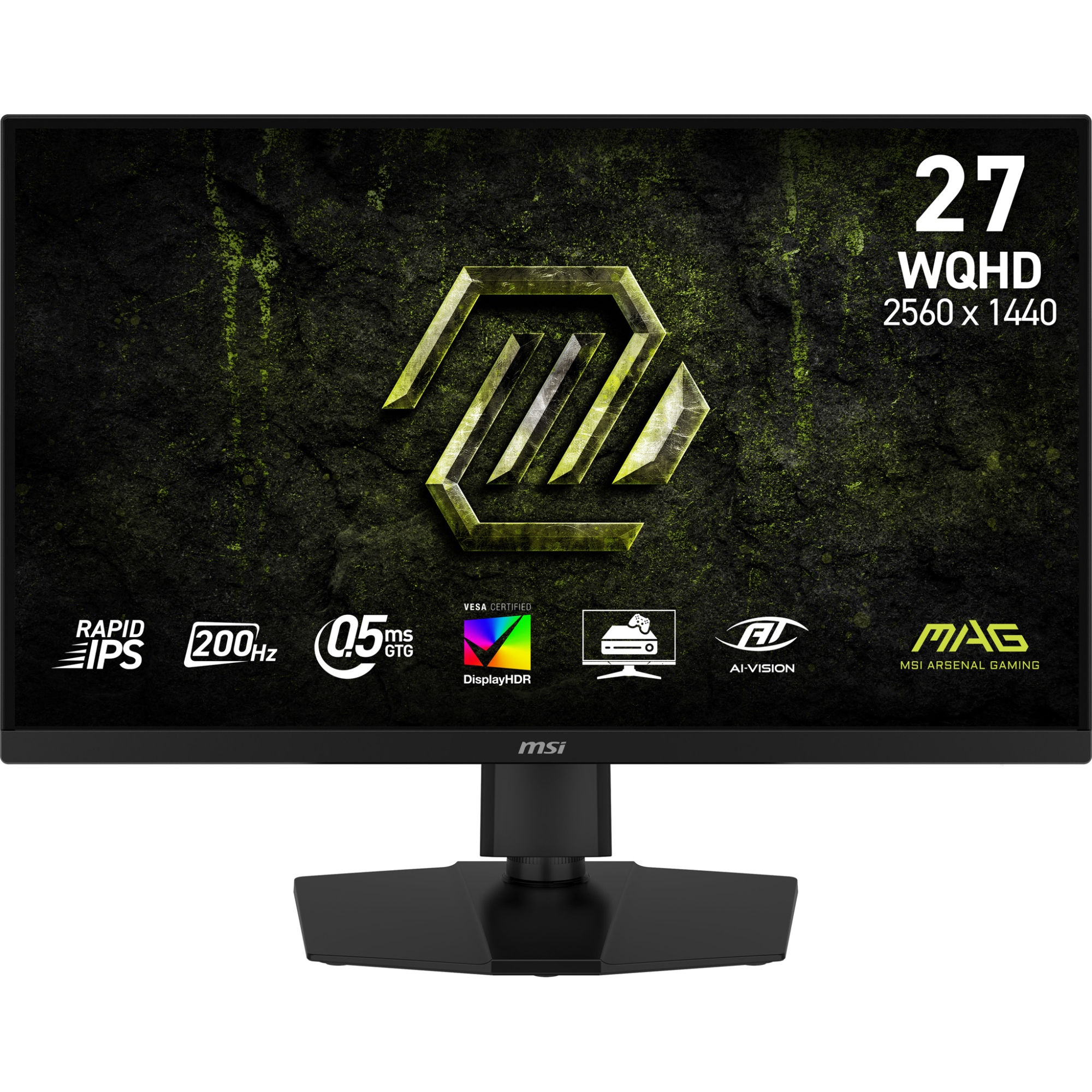MAG 274QPF E20 pantalla para PC 68,6 cm (27") 2560 x 1440 Pixeles Wide Quad HD LCD Negro