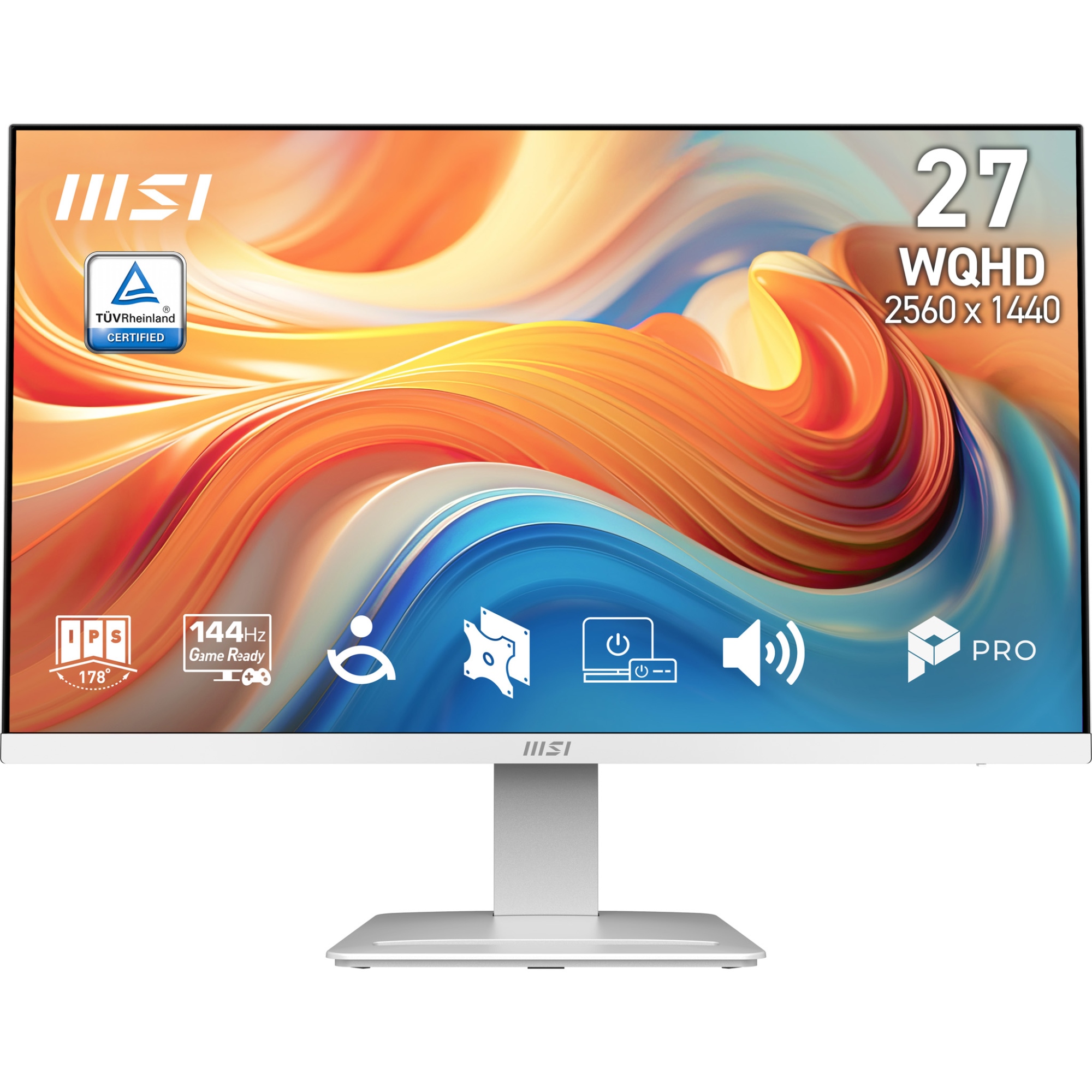 Pro MP273QW E14 pantalla para PC 68,6 cm (27") 2560 x 1440 Pixeles Wide Quad HD Blanco