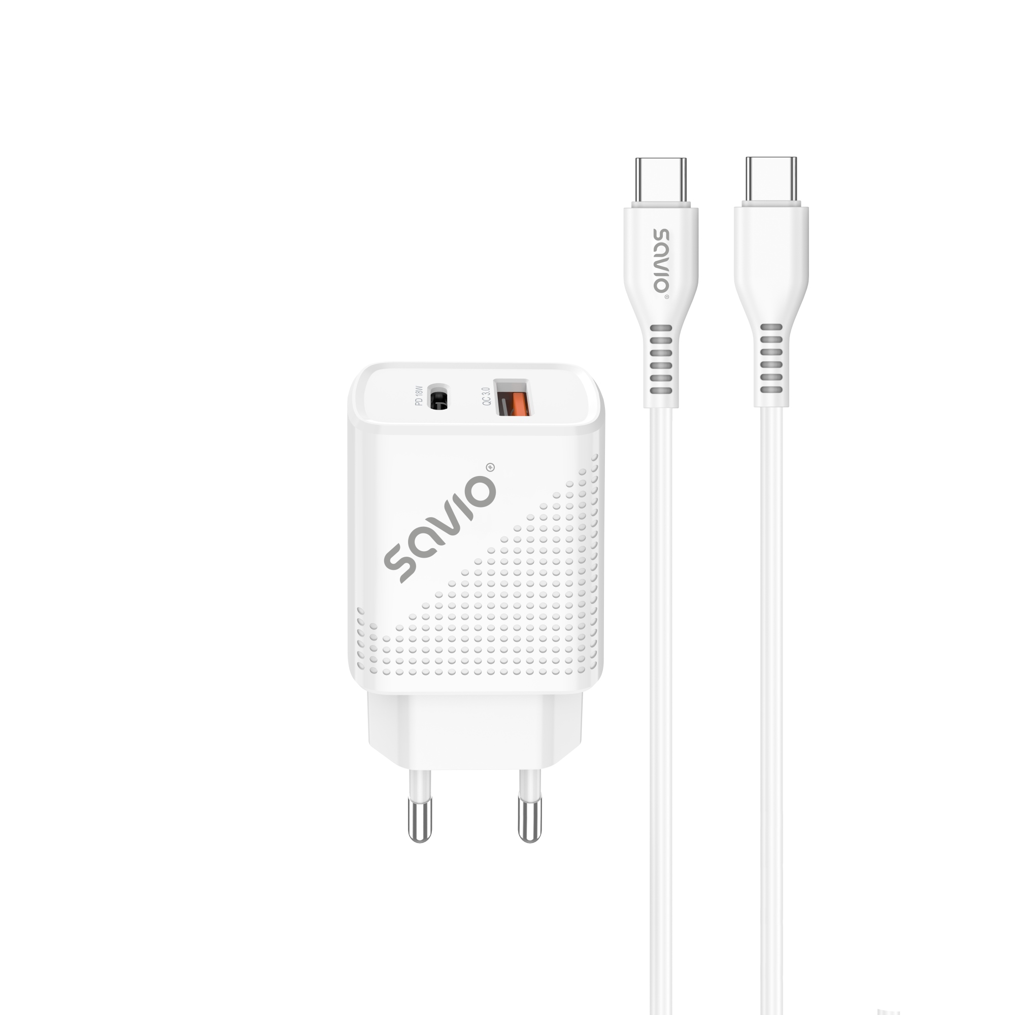 LA-05 cargador de dispositivo móvil Smartphone Blanco Corriente alterna Carga rápida Interior