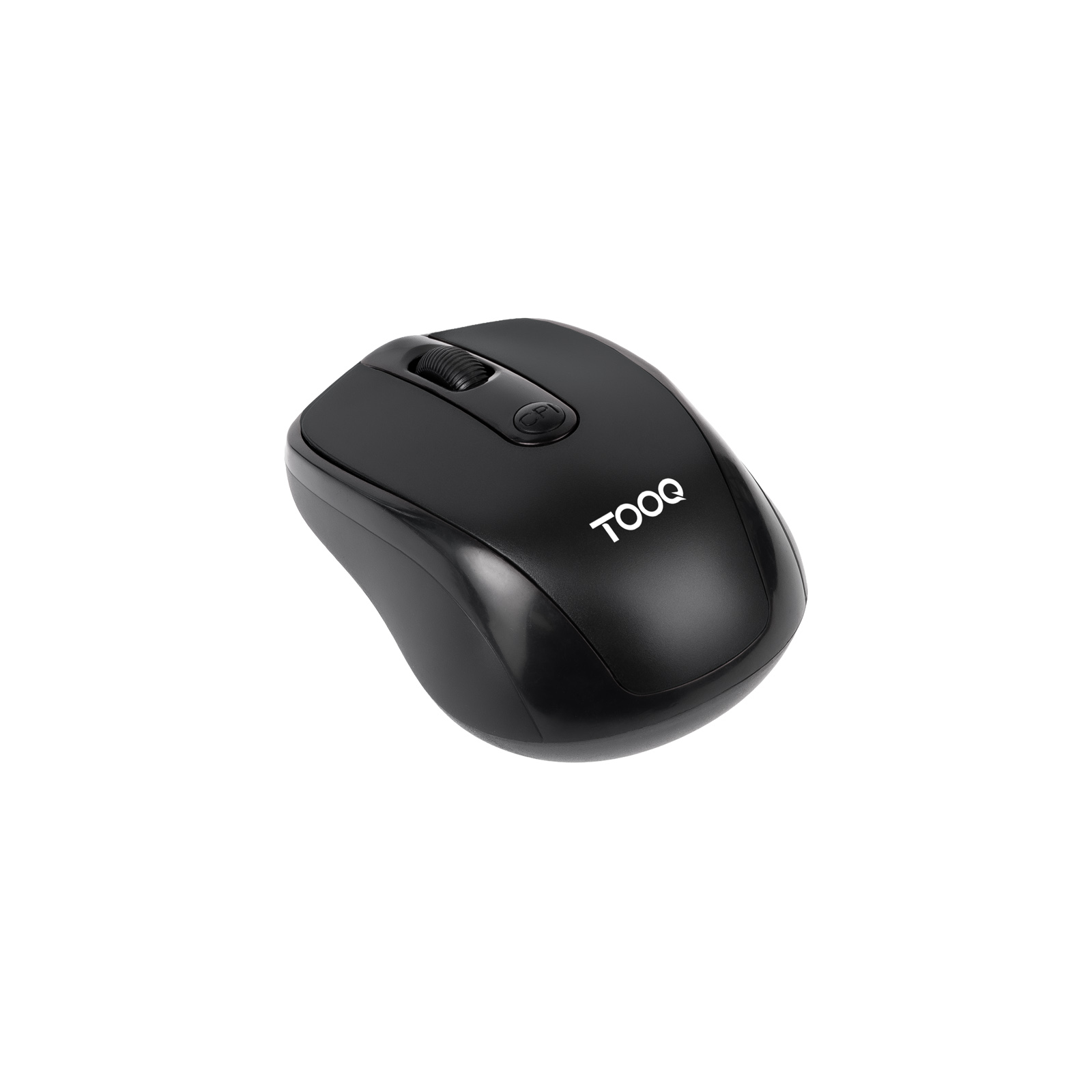 Ratón inalámbrico, 1600 DPI, 4 botones, Negro