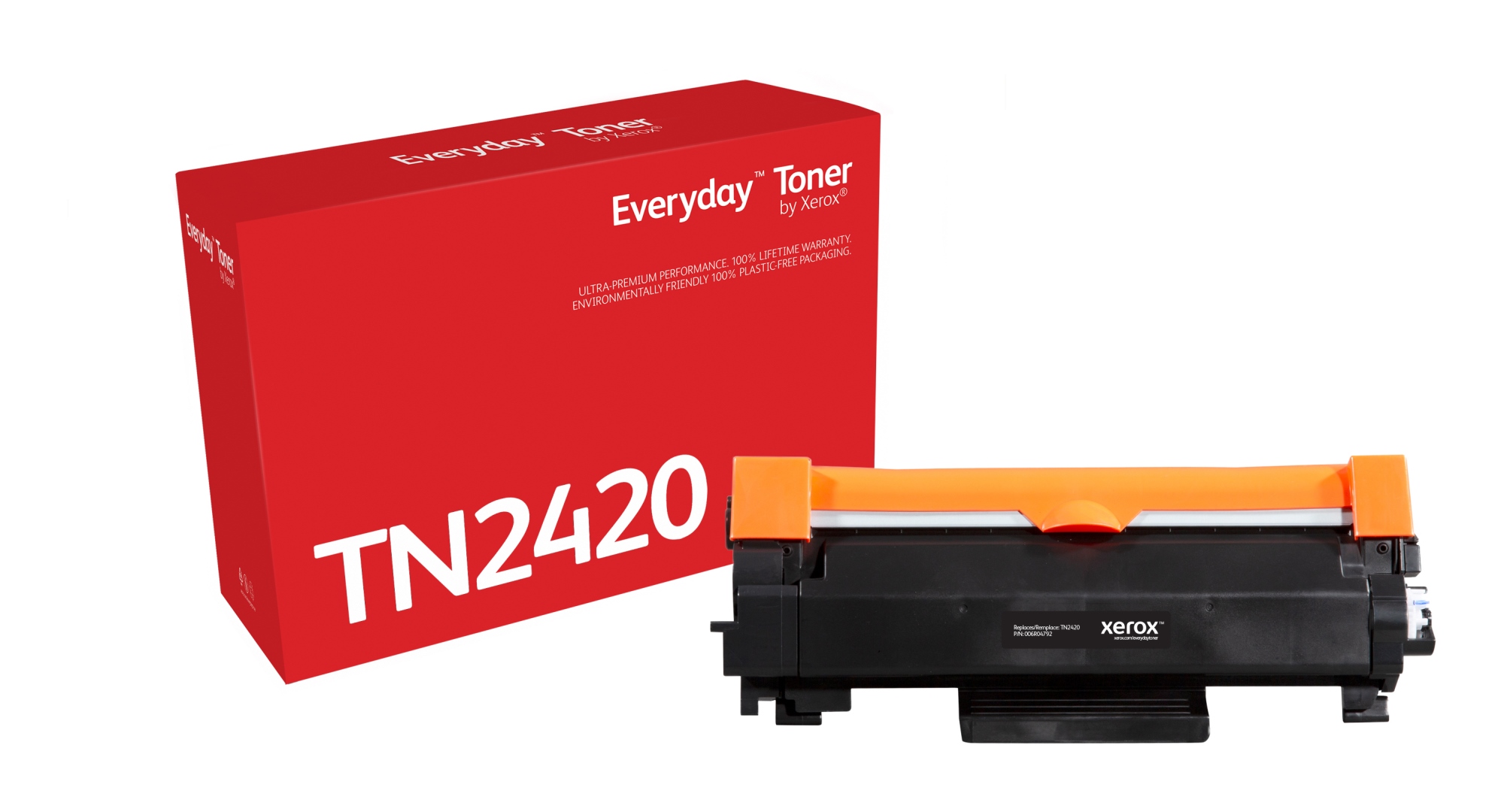Everyday El tóner Everyday Mono de Xerox es compatible con Brother TN2420, Capacidad alta