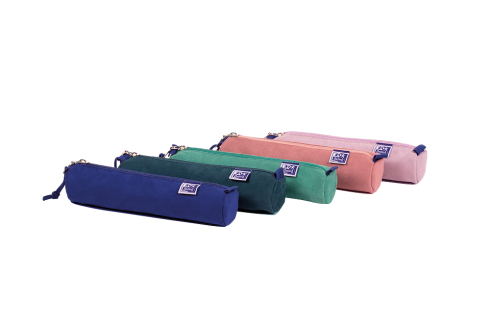 400174183 caja de lápices Estuche suave Microfibra Azul, Verde, Lila, Color menta, Rosa