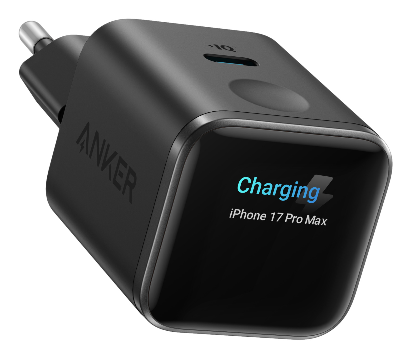 Nano 45W Smartphone, Tableta, Reloj inteligente, Universal Negro Corriente alterna Carga rápida Interior
