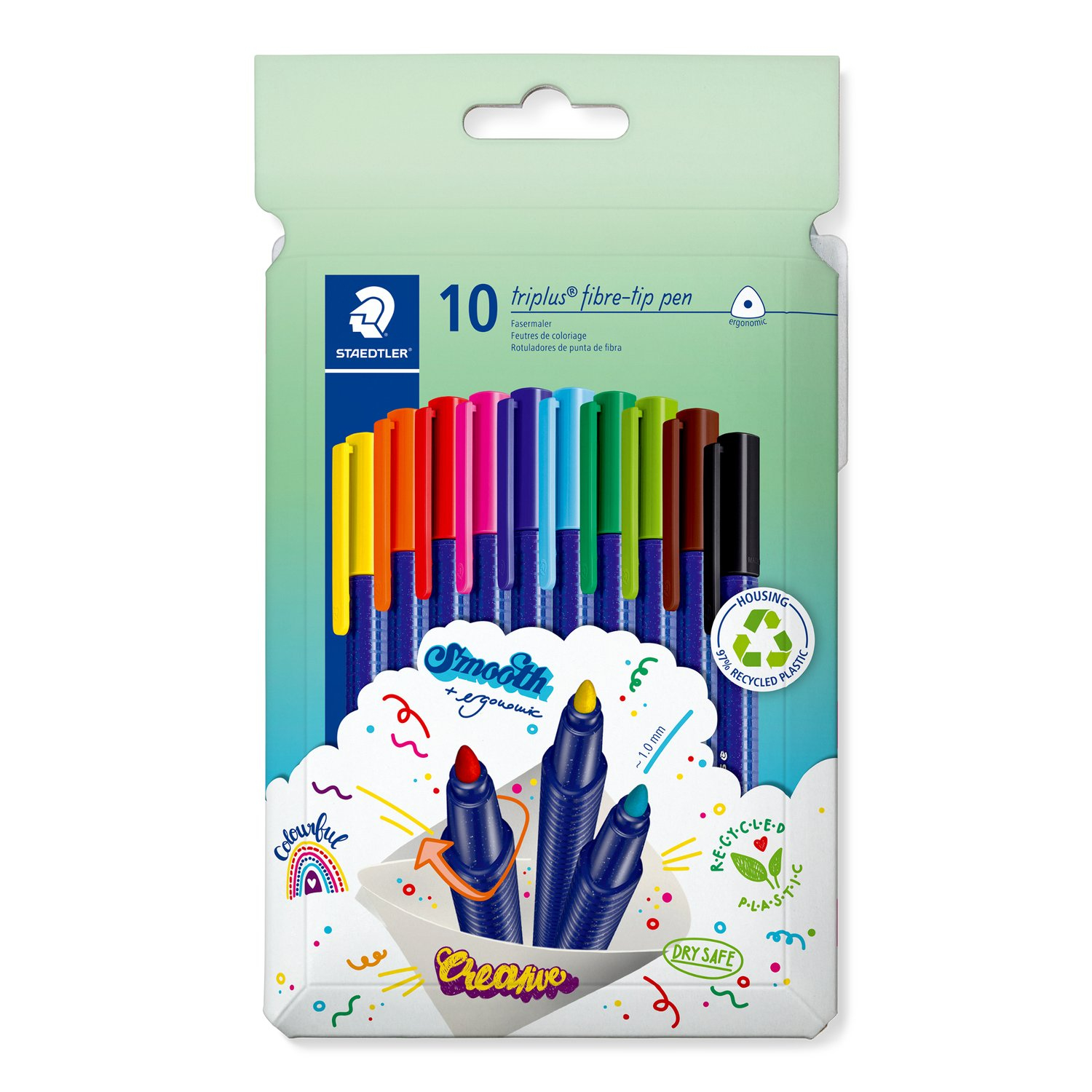 323 C10 rotulador Colores surtidos 1 pieza(s)