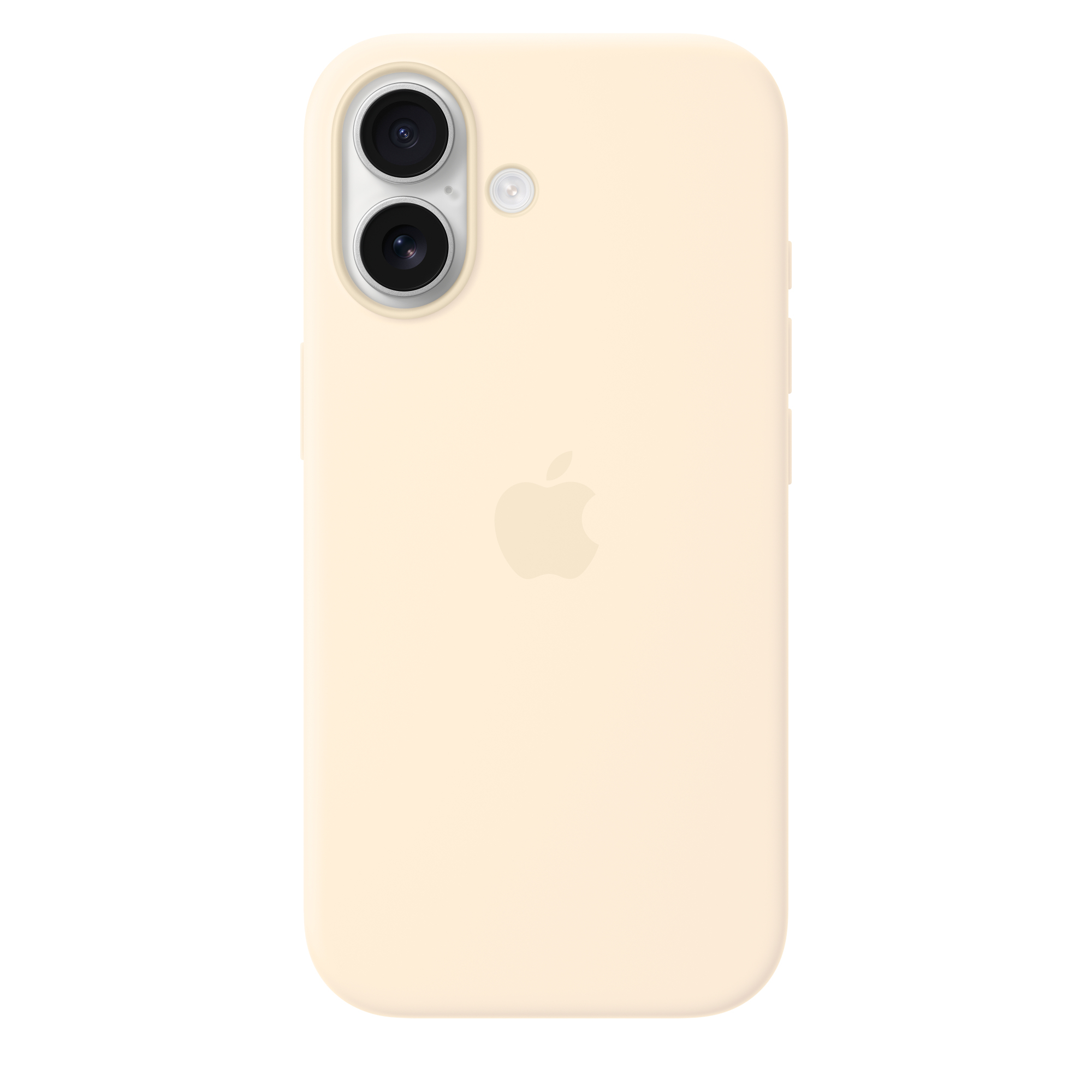Funda de silicona con MagSafe para el iPhone 17  Vainilla
