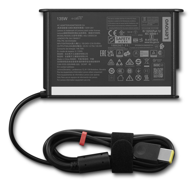 4X21L38724 adaptador e inversor de corriente Interior Negro