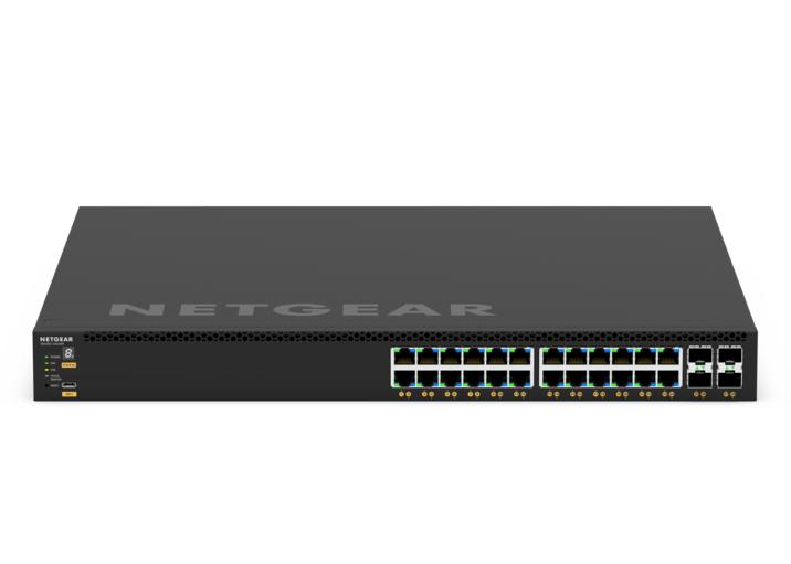 GSM4328 Gestionado L3 Gigabit Ethernet (10/100/1000) Energía sobre Ethernet (PoE) 1U Negro