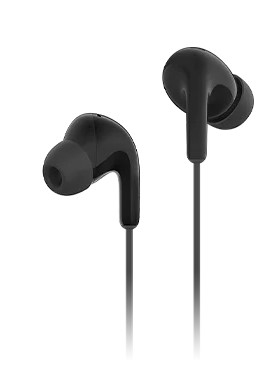 BHR8930GL auricular y casco Auriculares Alámbrico Dentro de oído Llamadas/Música USB Tipo C Negro