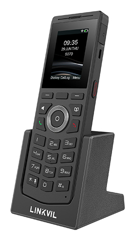 W610W teléfono IP Negro 4 líneas Wifi