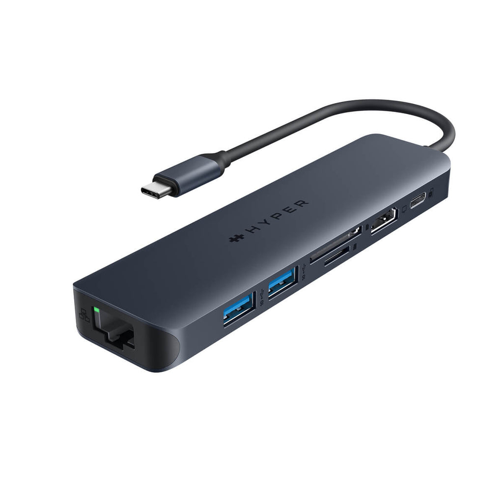 HD4003GL base para portátil y replicador de puertos USB Tipo C Azul