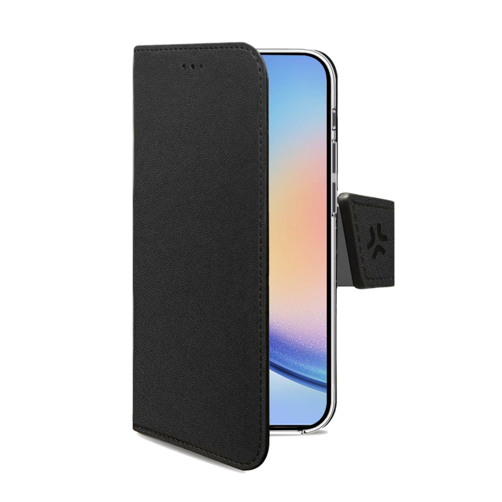 WALLY1063 funda para teléfono móvil 16,8 cm (6.6") Funda cartera Negro