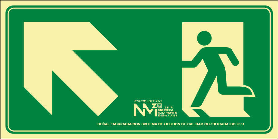 6170-21H VE señal de seguridad Placa de señal de seguridad 1 pieza(s)