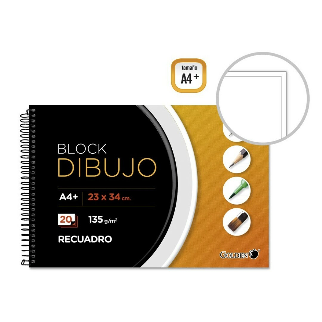 321537 cuaderno y block A4+ 20 hojas Multicolor
