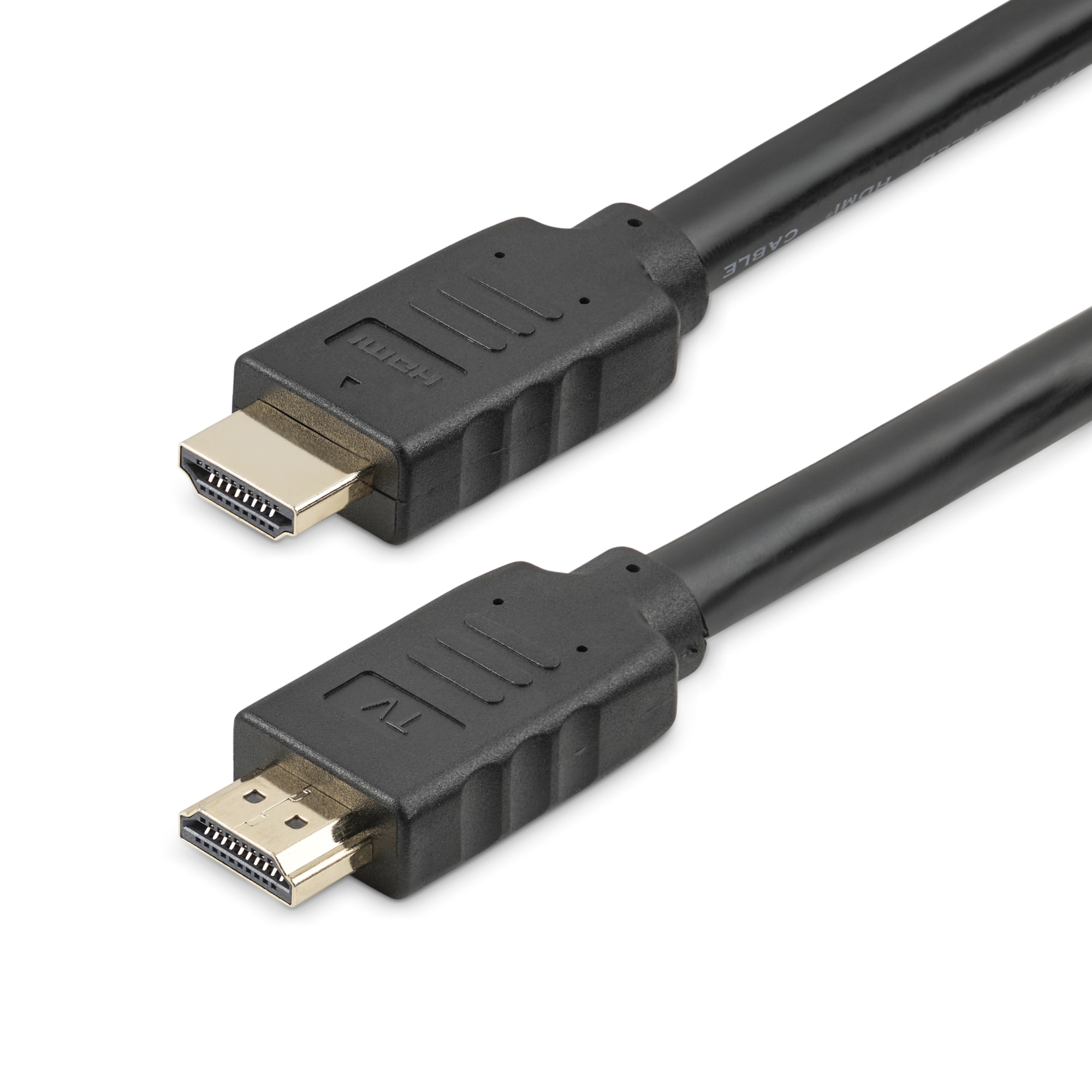 Cable de 15 metros HDMI con ethernet de alta velocidad Activo 4K de 60Hz - Cable HDMI CL2 para Instalación en Pared - Cable UHD Largo Durable - ARC - HDR de 18Gbps - Negro