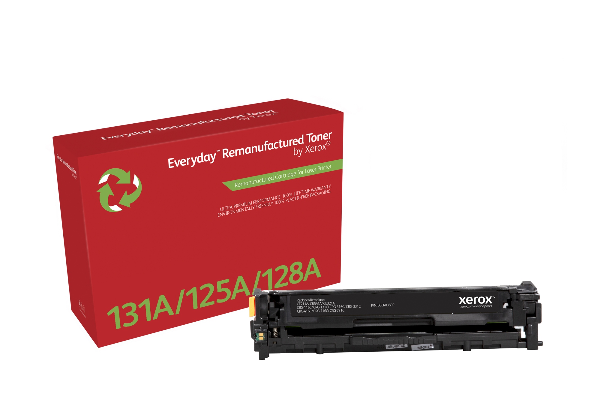 Remanufacturado Everyday Tóner Everyday Cian remanufacturado de Xerox es compatible con HP 131A (CF211A), Capacidad estándar