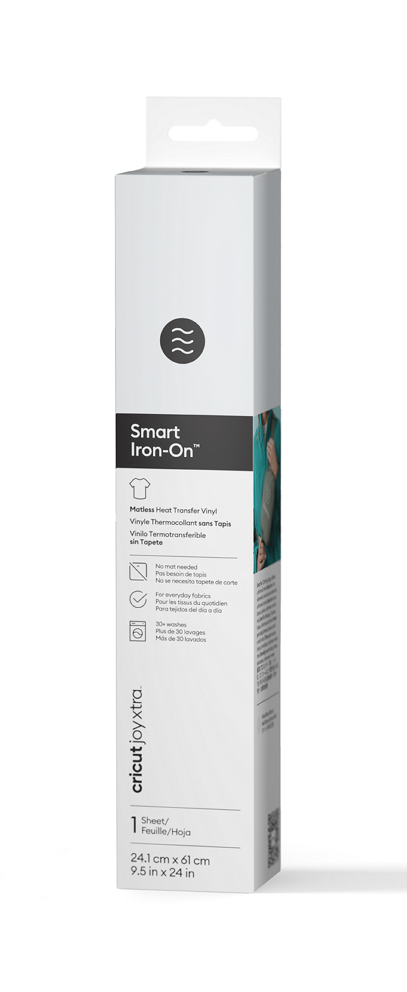 Joy Xtra Smart Iron-On Rollo de vinilo de termotransferencia Vinilo de termotransferencia liso 1 hojas