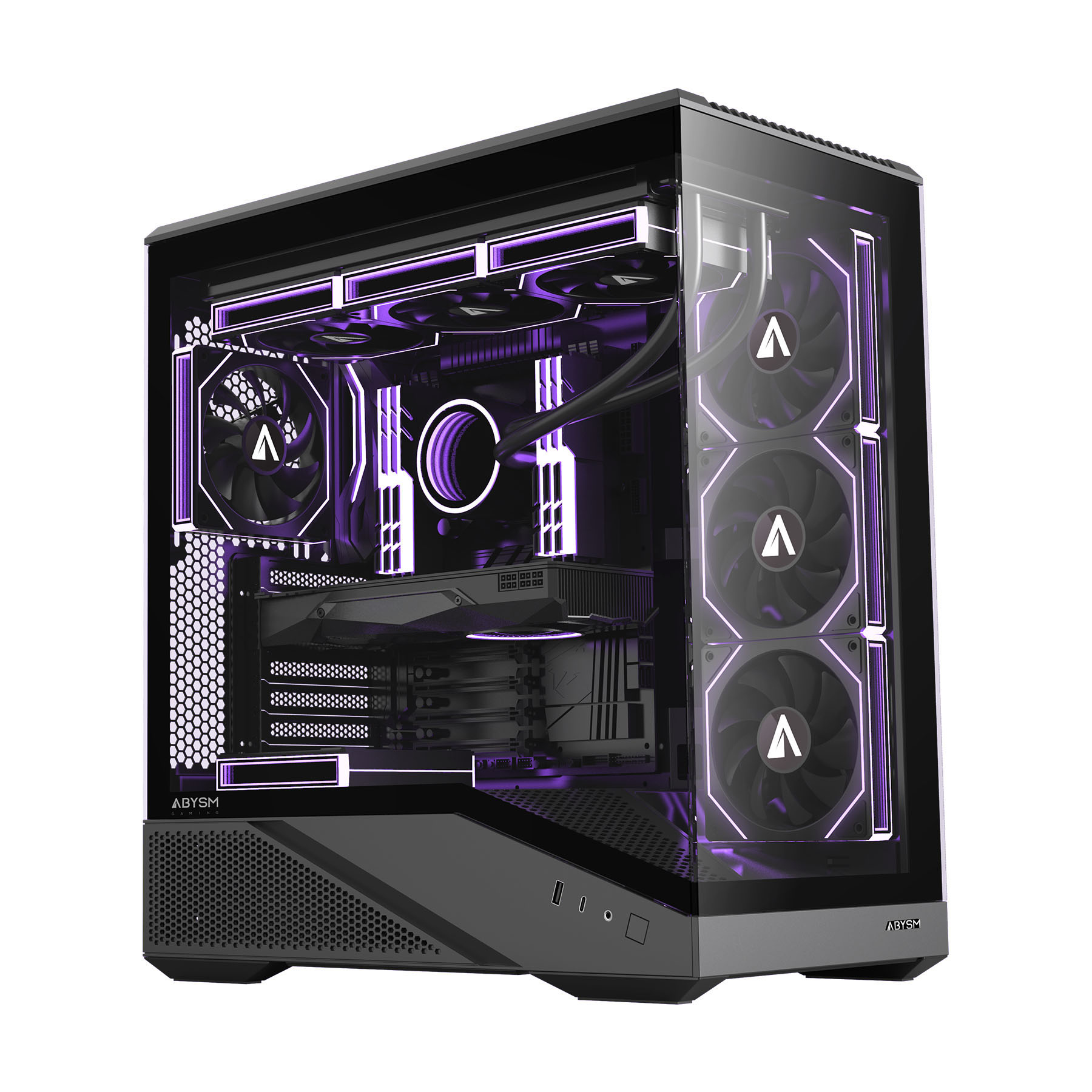 Gaming Caja ATX Arian Frame A400 Black
