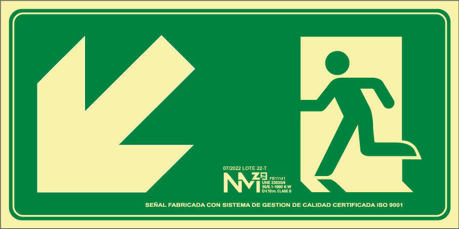 6170-19H VE señal de seguridad Placa de señal de seguridad 1 pieza(s)
