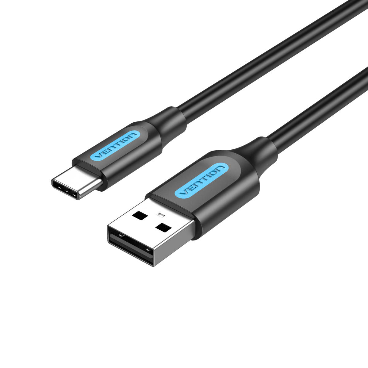 Cable USB 2.0 Tipo-C COKBF/ USB Macho - USB Tipo-C Macho/ 1m/ Gris