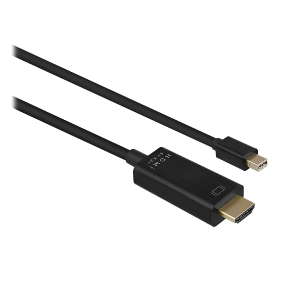 Cable HDMI Mini Displayport 2m HDMI tipo A (Estándar) Negro
