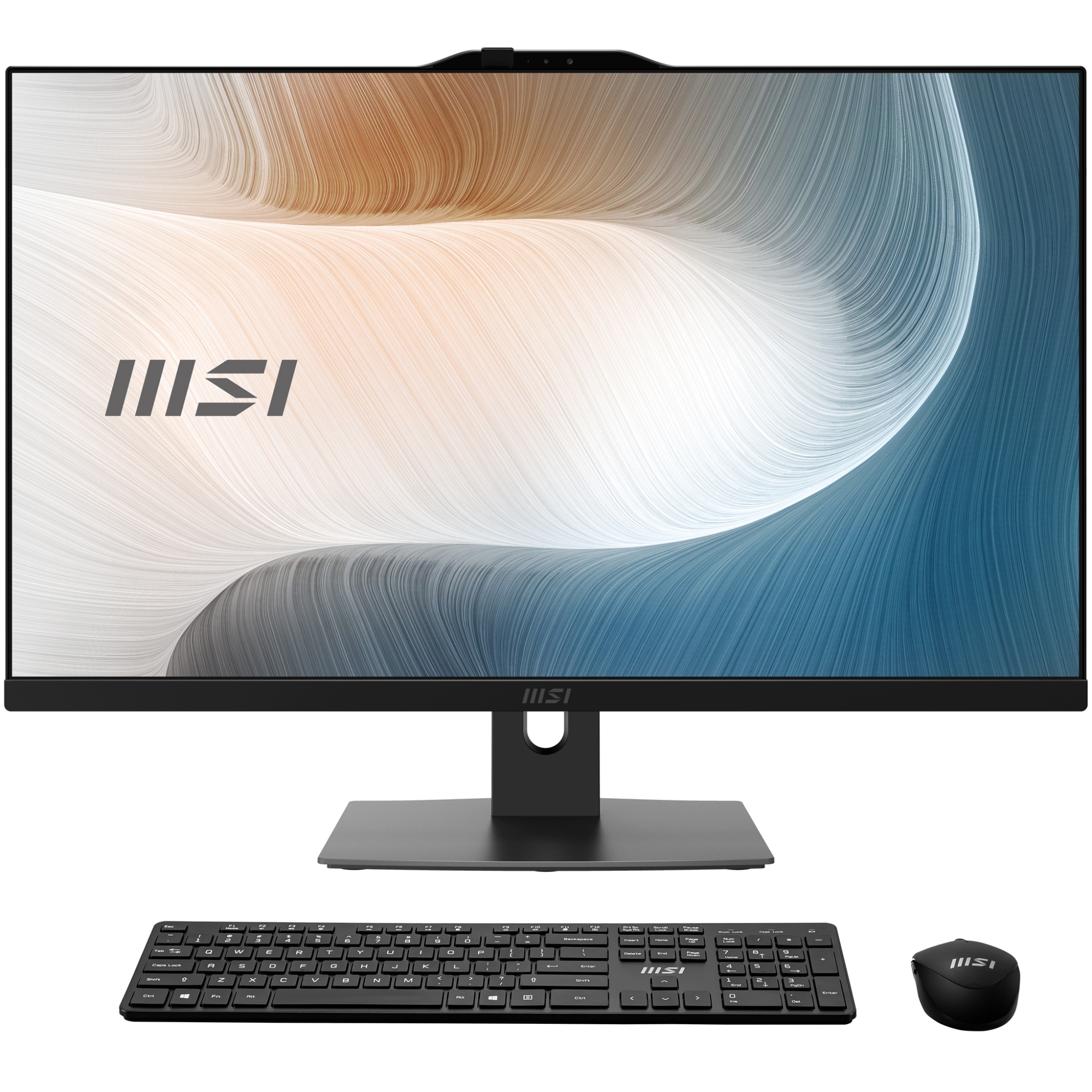 MODERN AM272P 1M-1096ES All-in-One PC Intel Core 7 150U 68,6 cm (27") 1920 x 1080 Pixeles PC todo en uno 16 GB DDR5-SDRAM 500 GB SSD Windows 11 Home Wi-Fi 6E (802.11ax) Negro