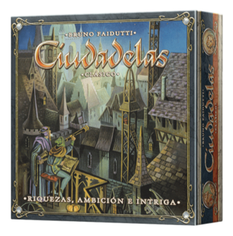 ESCIT01ES juego de tablero Ciudadelas Clásico 45 min Juego De Cartas Estrategia
