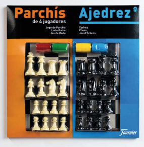 F29469 juego de tablero Great parchis/chess Juego de mesa Familia