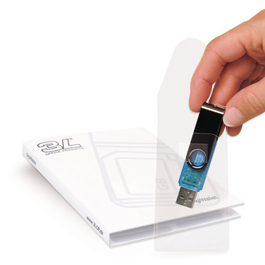 510250 funda para tarjeta de memoria 1 tarjetas Polipropileno (PP) Transparente