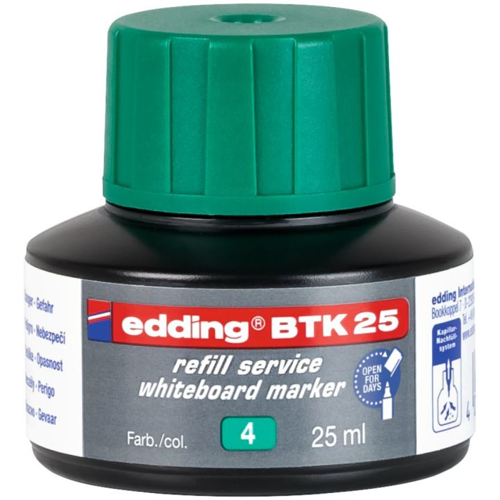 BTK-25 recambio para marcador Verde 25 ml 1 pieza(s)