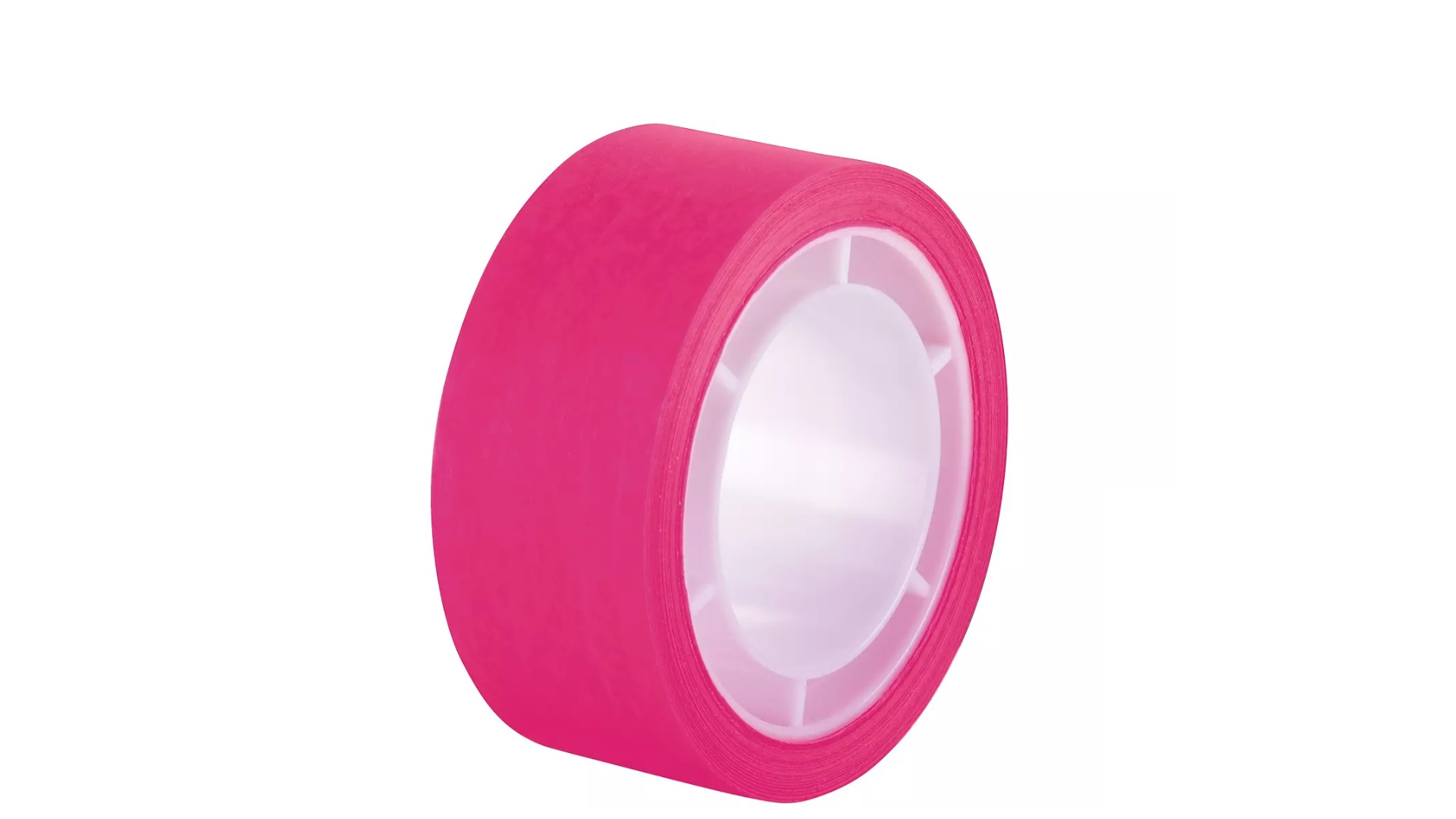 Neon etiqueta autoadhesiva Rectángulo Desmontable Rosa