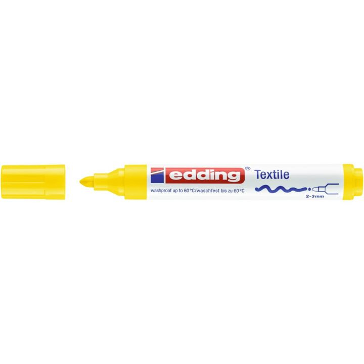 4500 marcador permanente Punta redonda Amarillo 1 pieza(s)