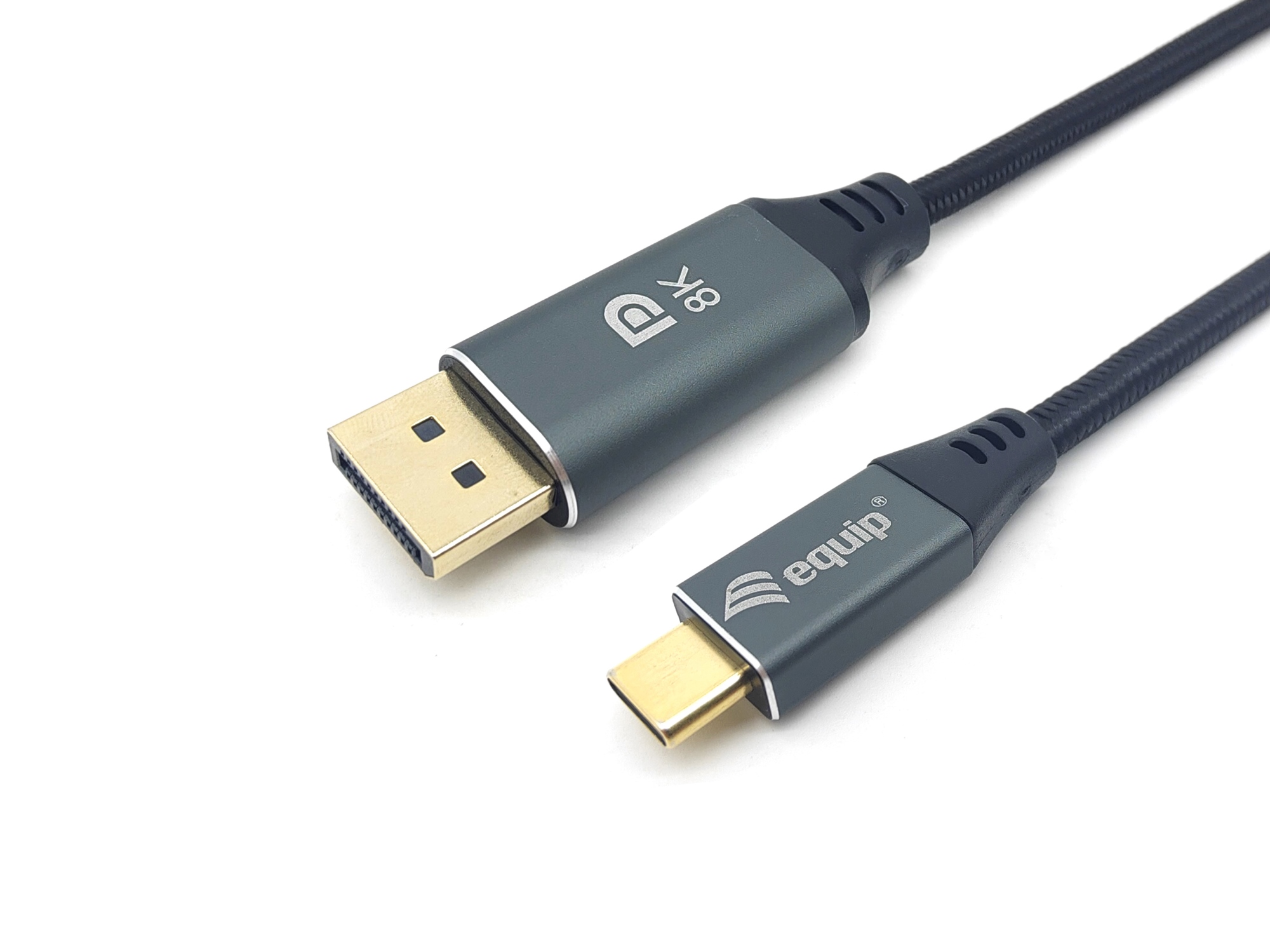 Cable USB-C a DisplayPort Premium, M/M, 1,0m, 8K/60Hz