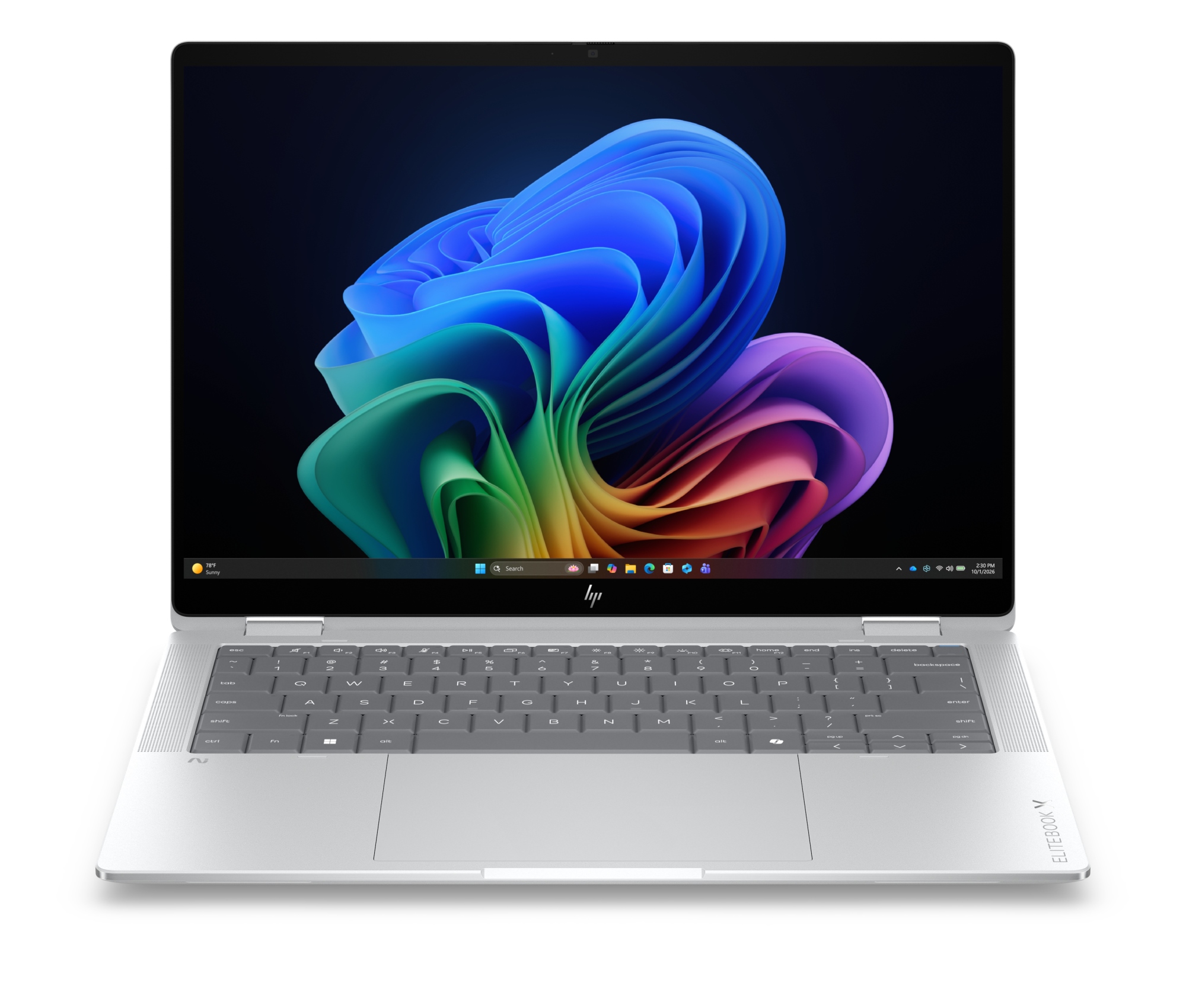 EliteBook X Flip G2i 14 inch Notebook Next Gen AI PC Wolf Pro Security Edition Copilot+ PC Intel Core Ultra 5 325 Híbrido (2-en-1) 35,6 cm (14") Pantalla táctil WUXGA 32 GB LPDDR5x-SDRAM 512 GB SSD Wi-Fi 7 (802.11be) Windows 11 Pro Plata
