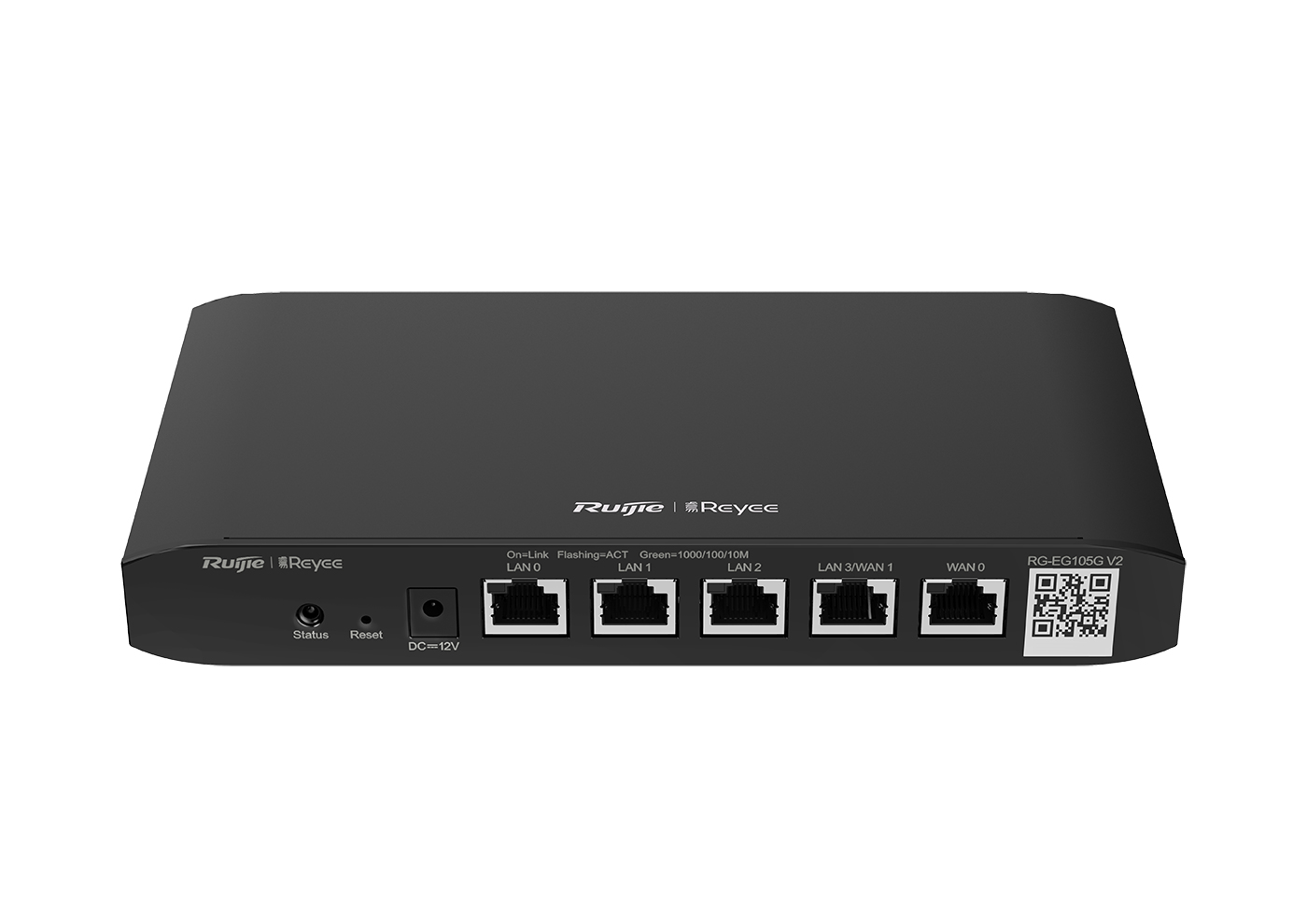 RG-EG105G-V2 router Gigabit Ethernet Negro