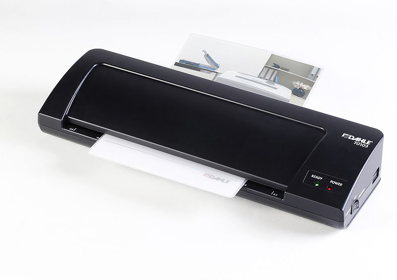 70103 Plastificadora en frío/caliente 250 mm/min Negro
