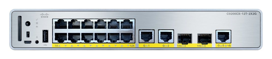 C9200CX-12T-2X2G-E switch Gestionado Gigabit Ethernet (10/100/1000) Energía sobre Ethernet (PoE)