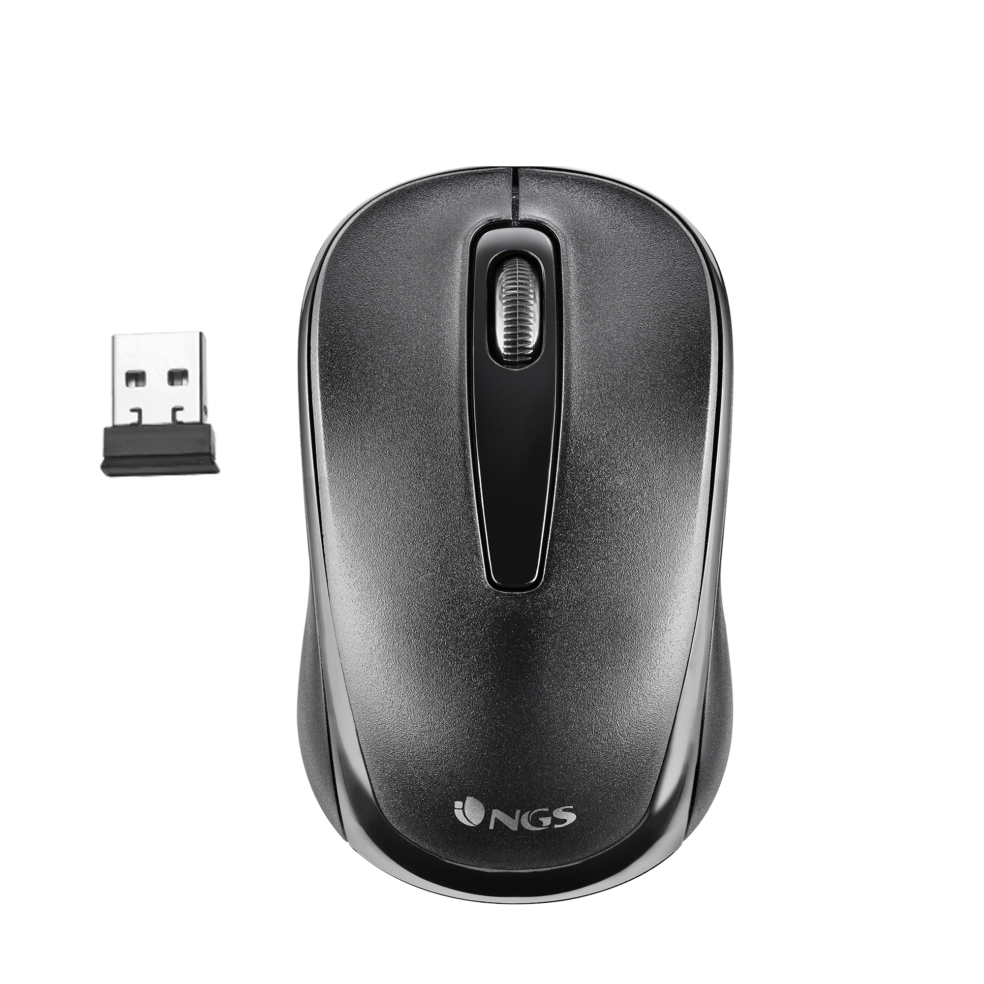 EASY GAMMA ratón Oficina Ambidextro RF inalámbrico Óptico 1200 DPI