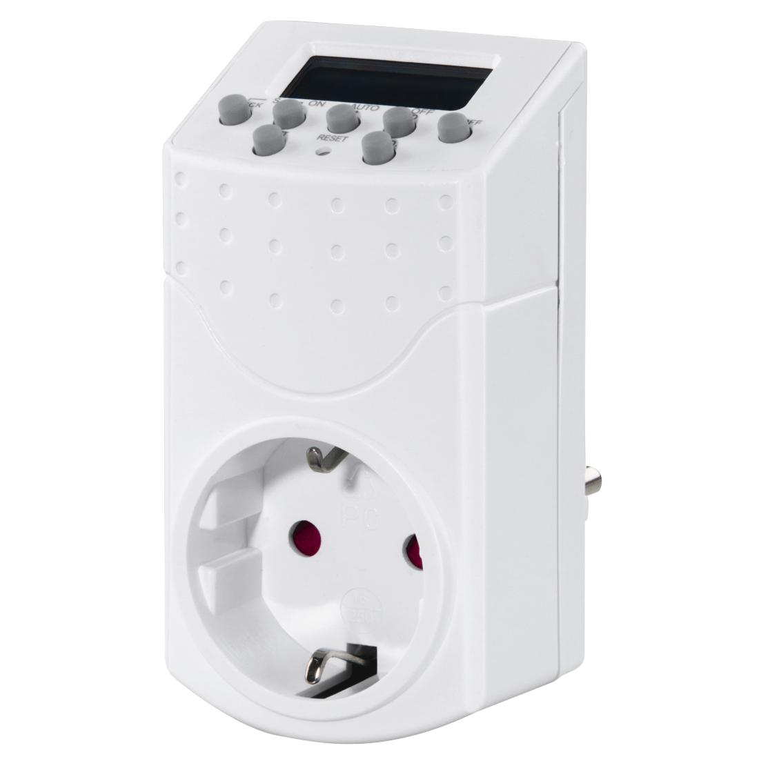 Mini Blanco Programador eléctrico semanal