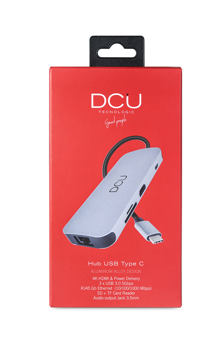 391166 hub de interfaz USB Tipo C 1000 Mbit/s Gris