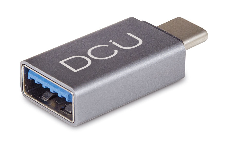 30402030 cambiador de género para cable USB A USB C Gris