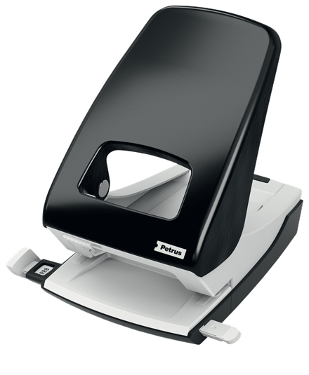 623357 perforador de papel 40 hojas Negro, Gris