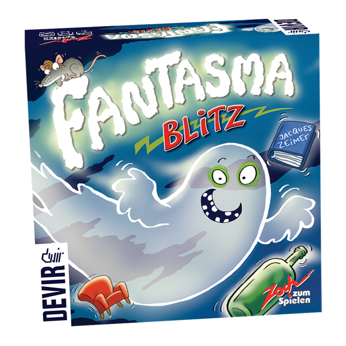 Ghost Blitz 15 min Juego De Cartas Dibujo